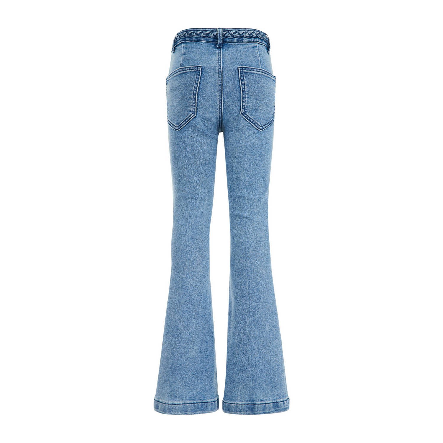 WE Fashion Blue Ridge flared jeans medium blue denim