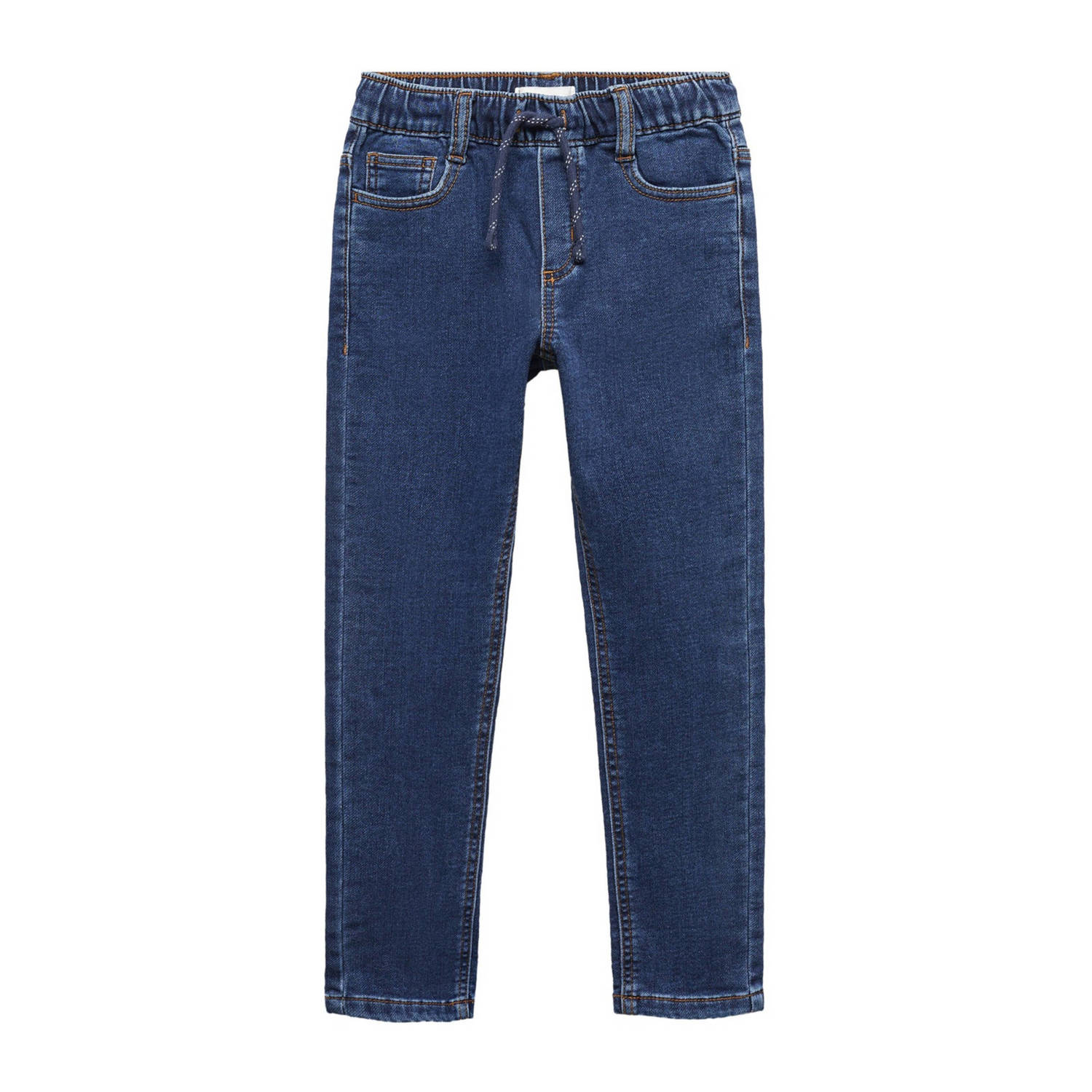 Mango Kids slim fit jeans changeant blauw