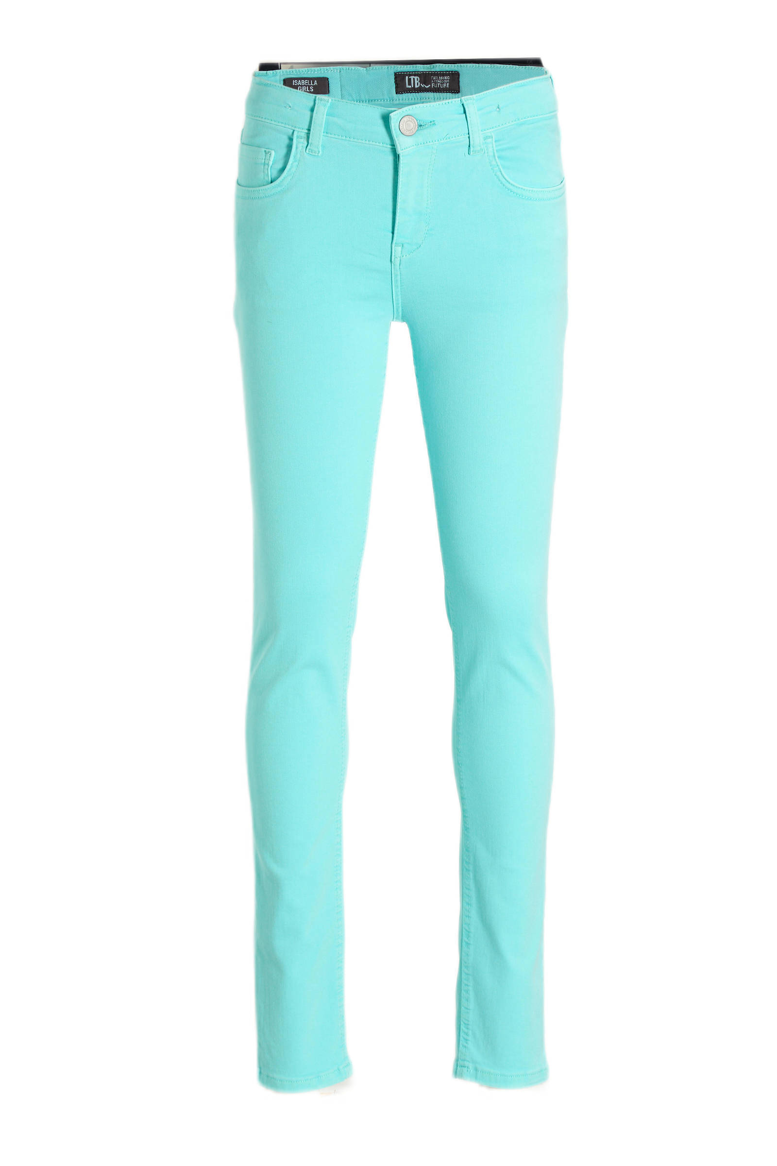 Jean Nine West Vintage Américain – Taille 6/28, Slim Skinny, Turquoise, Très Bon état