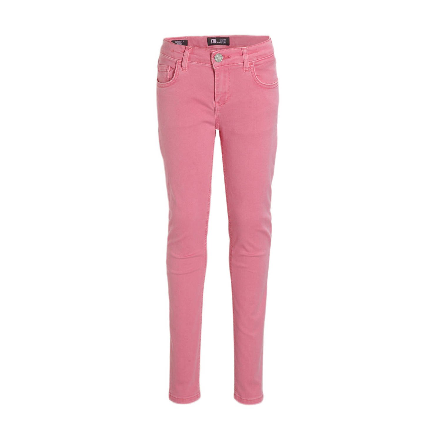 LTB skinny jeans ISABELLA G dark pink wash Roze Meisjes Denim Effen 140