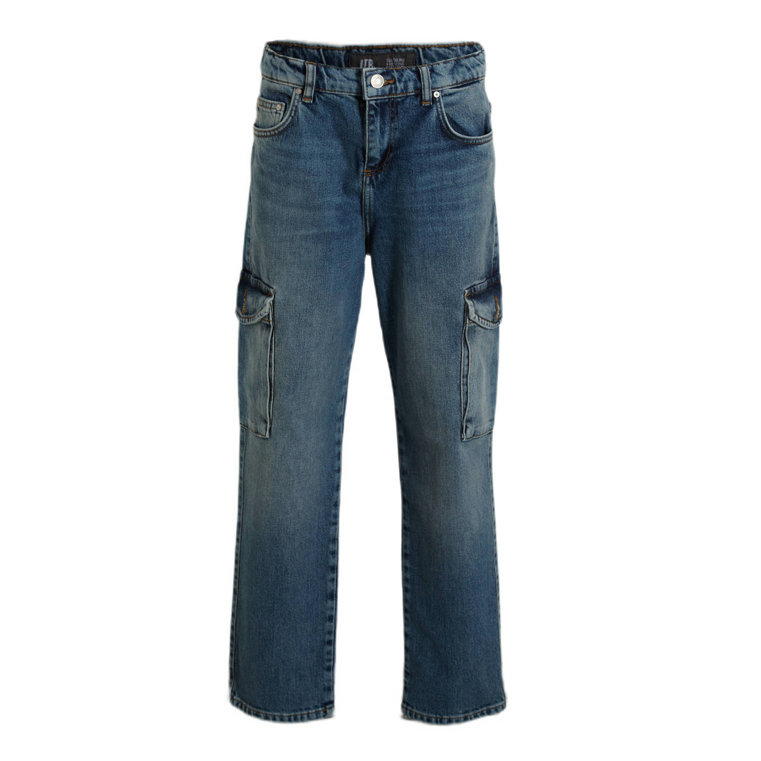 LTB regular fit jeans RICO B odilo wash Blauw Jongens Denim Effen 134