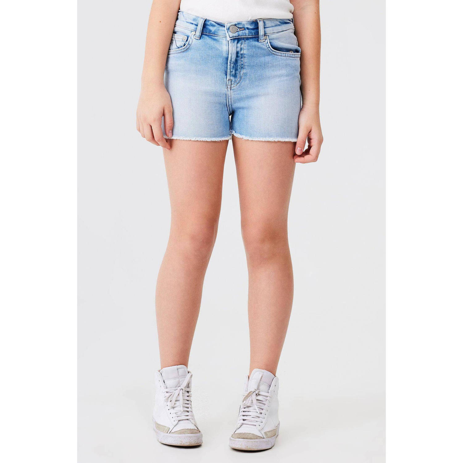 LTB regular fit denim short LAYLA G aire wash Korte broek Blauw Effen 152
