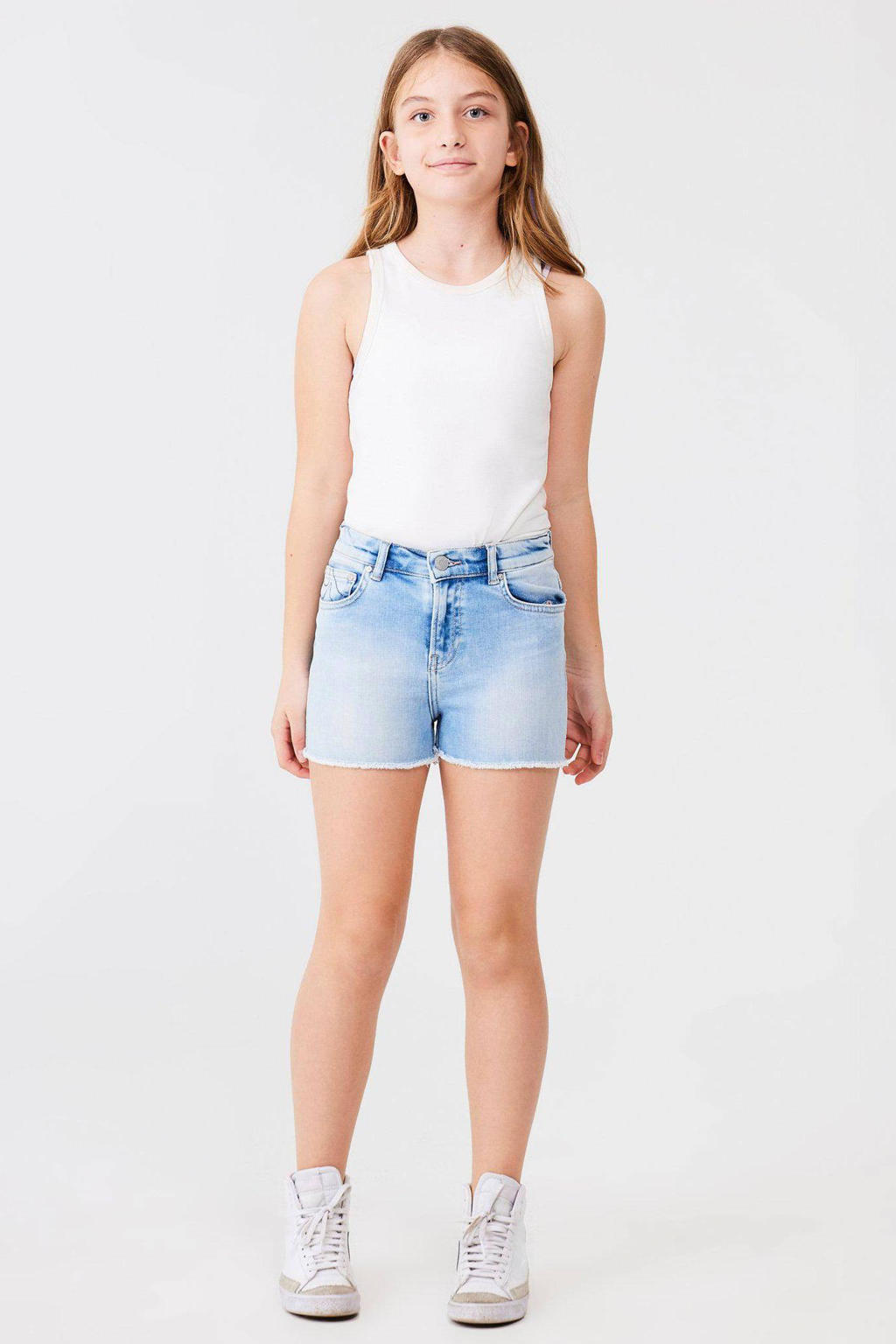 LTB Regular Fit Denim Short LAYLA G Aire Wash Wehkamp ltb-regular-fit-denim-short-layla-g-aire-wash-wehkamp