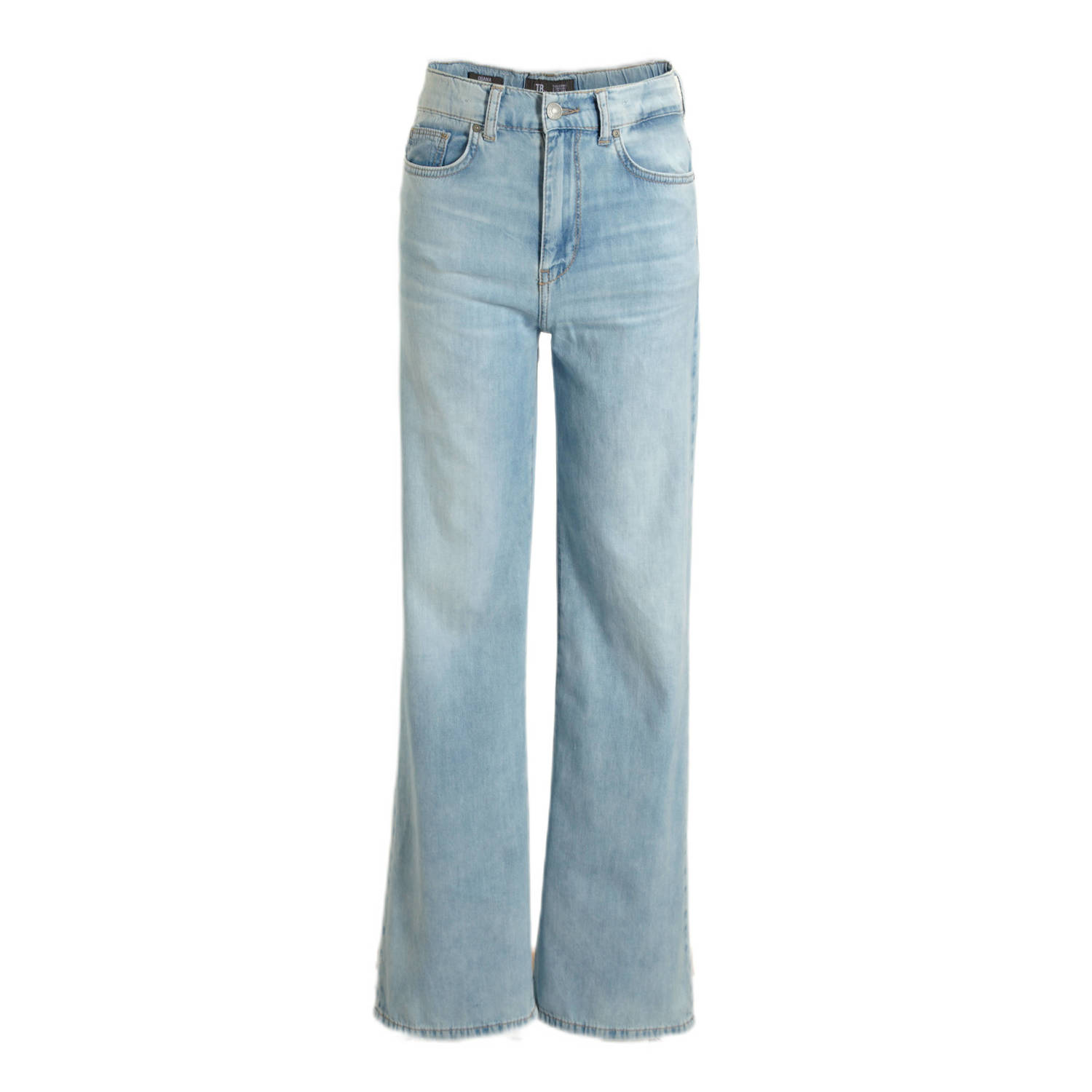 LTB high waist regular fit jeans OLIANA G jasey wash Blauw Meisjes Denim 134