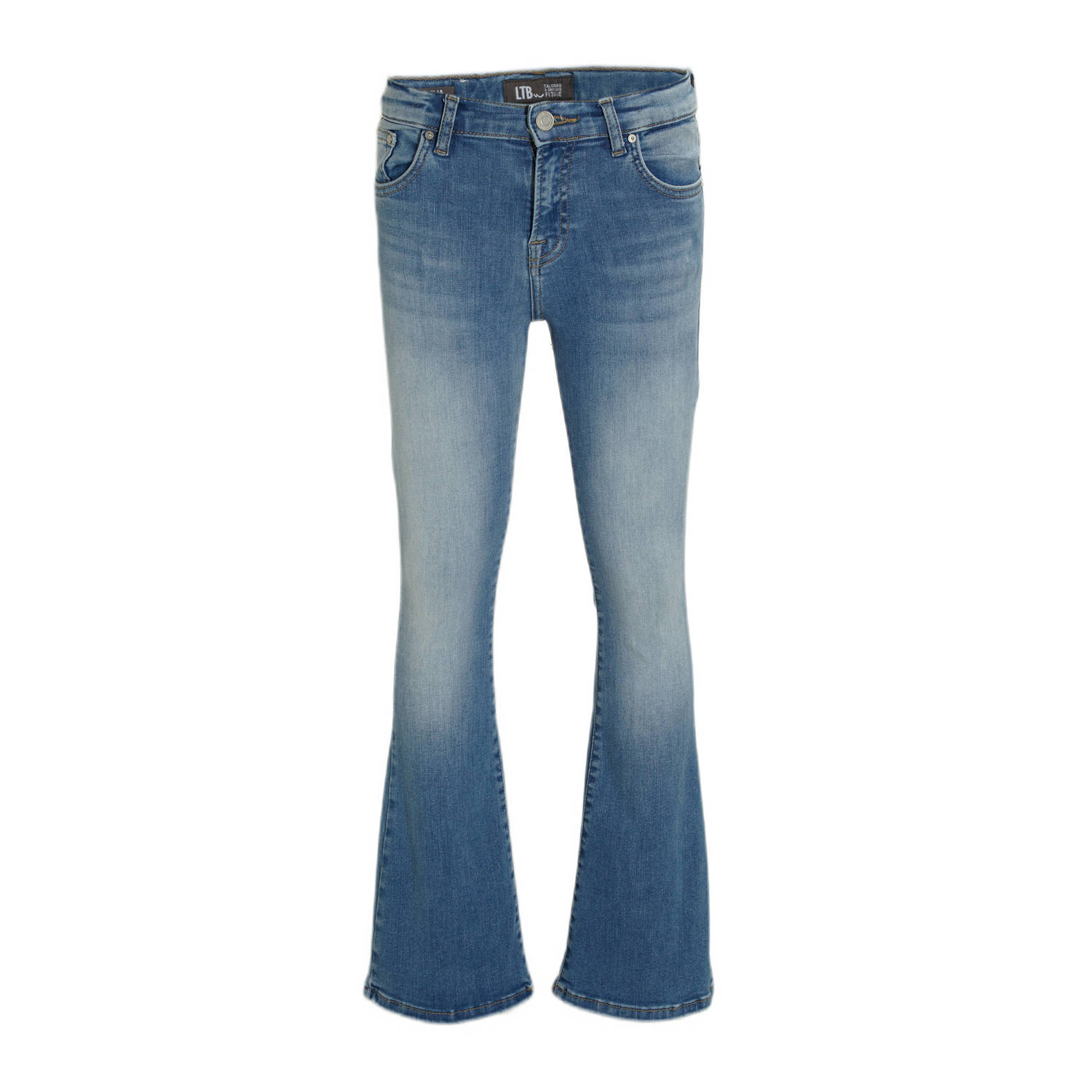 LTB regular fit jeans GALINA G aire wash Blauw Meisjes Denim Effen 128