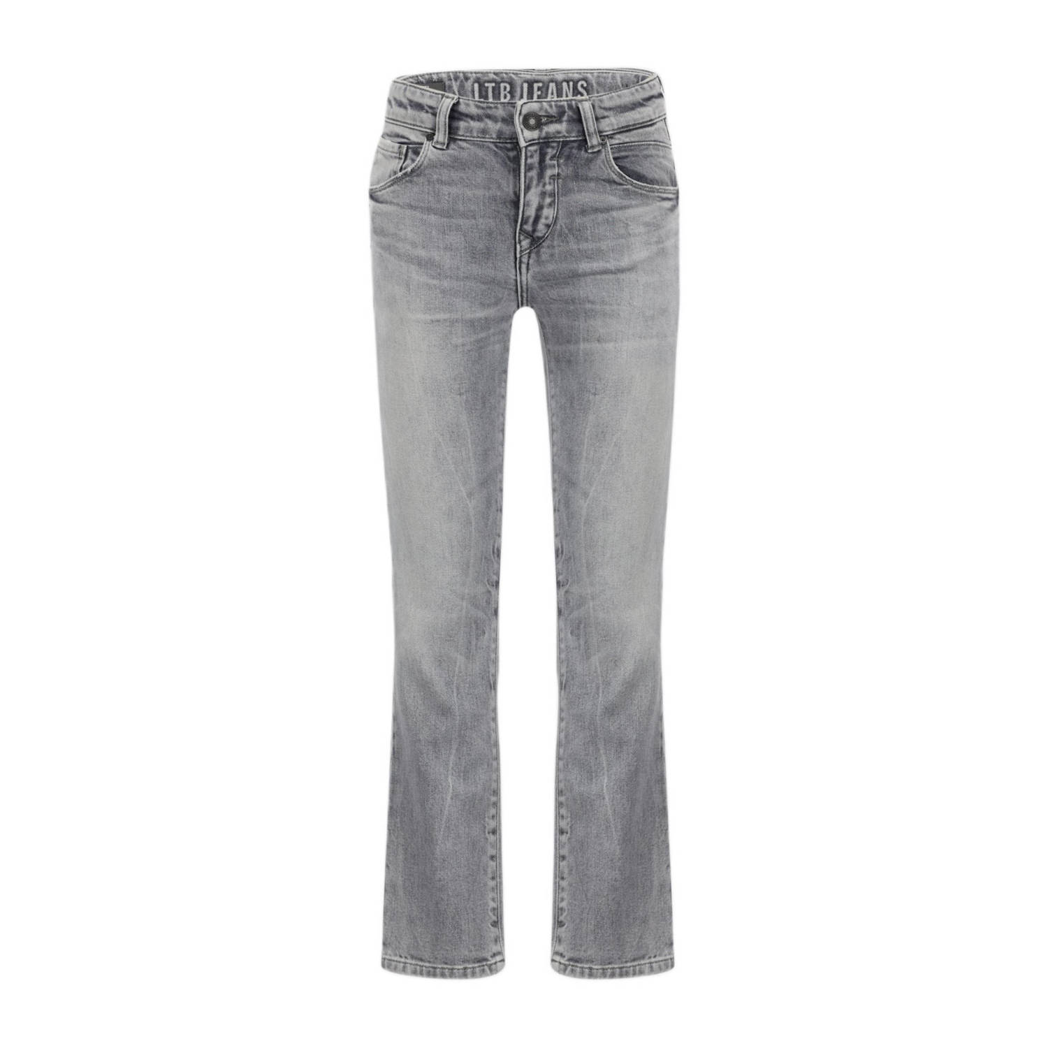 LTB straight fit jeans RAFIEL B normie wash Grijs Jongens Denim Effen 134