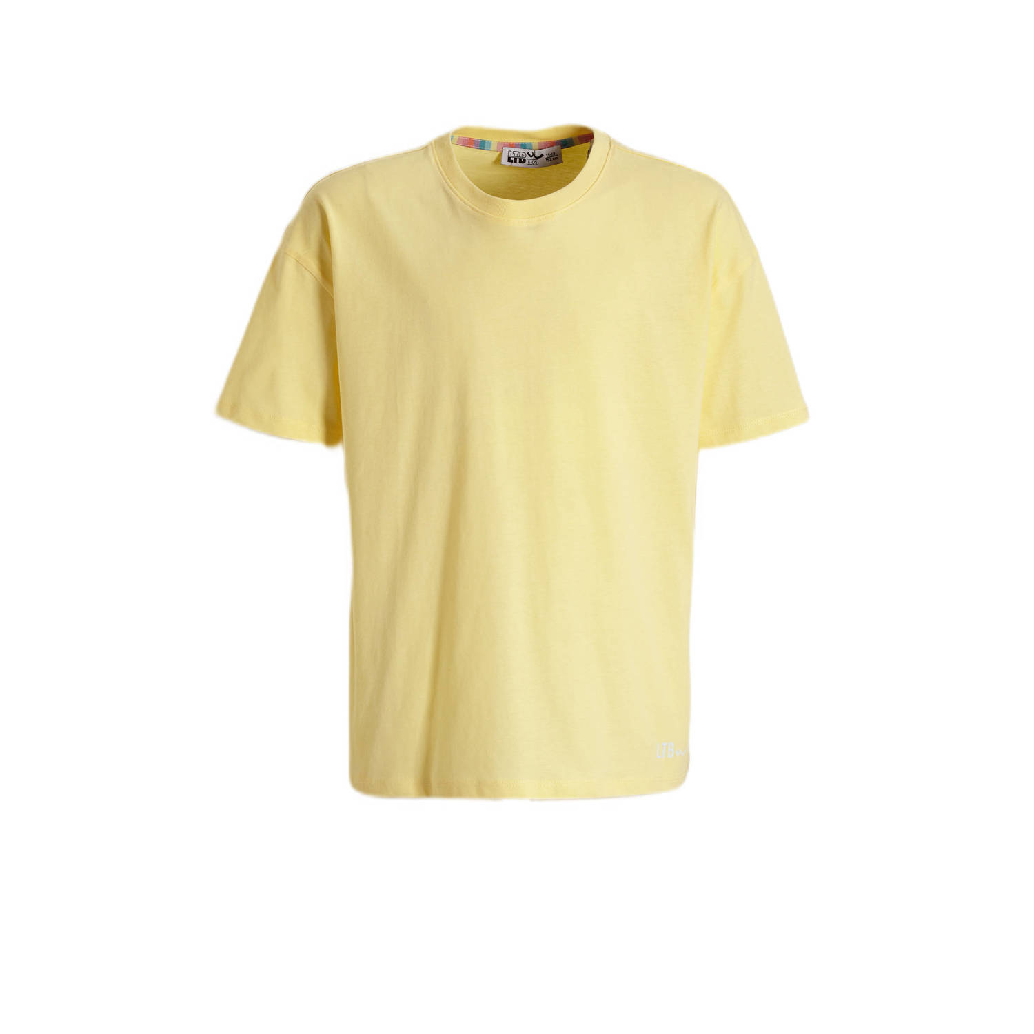 LTB T-shirt KOKAHA met backprint geel
