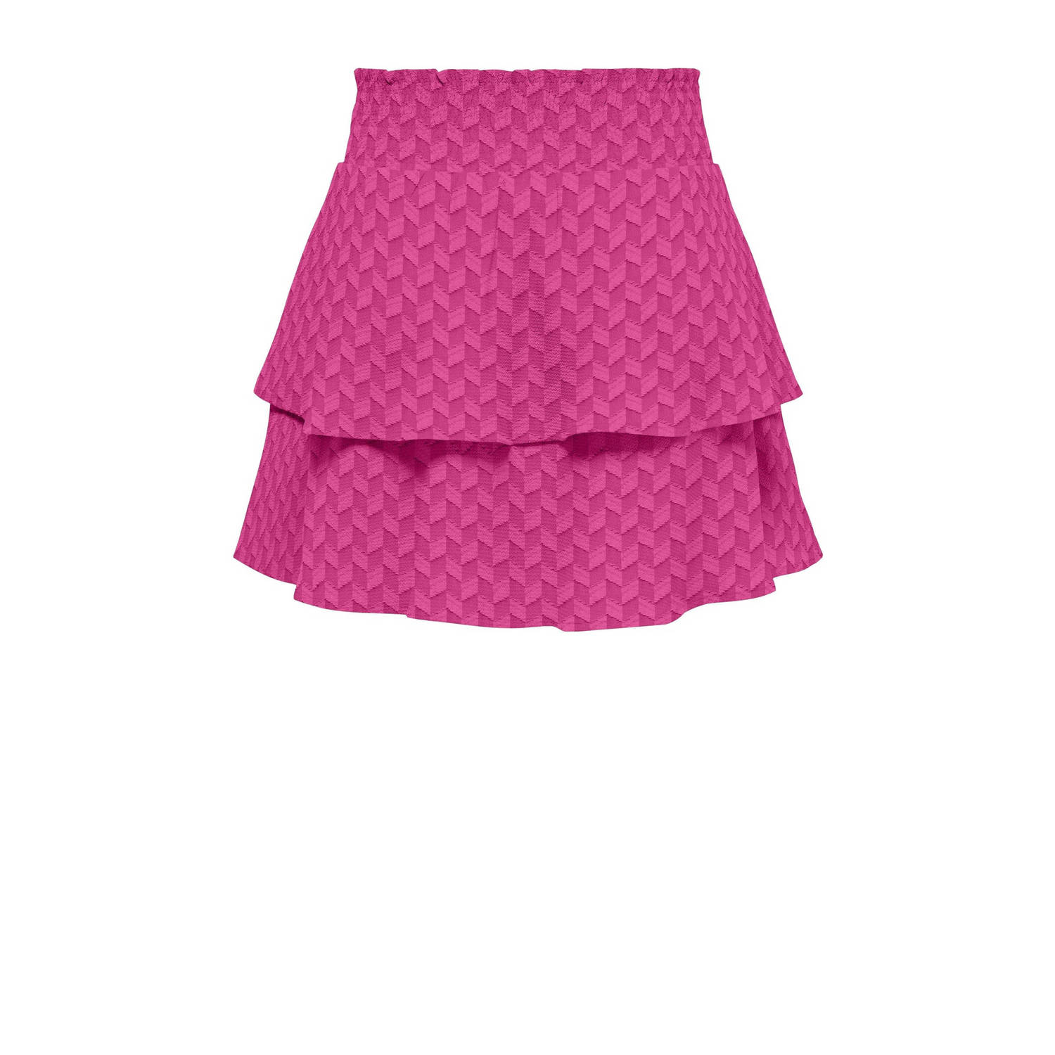 ONLY KIDS GIRL rok KOGEMMERY met all over print fuchsia