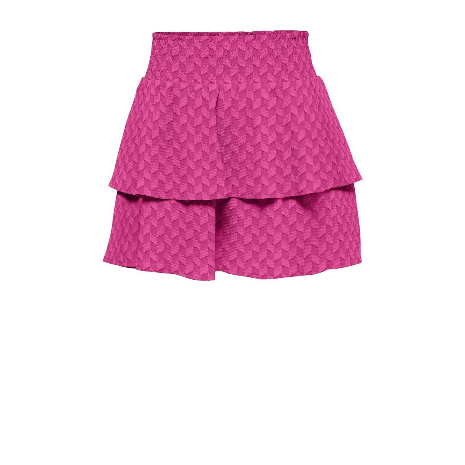 ONLY KIDS GIRL rok KOGEMMERY met all over print fuchsia