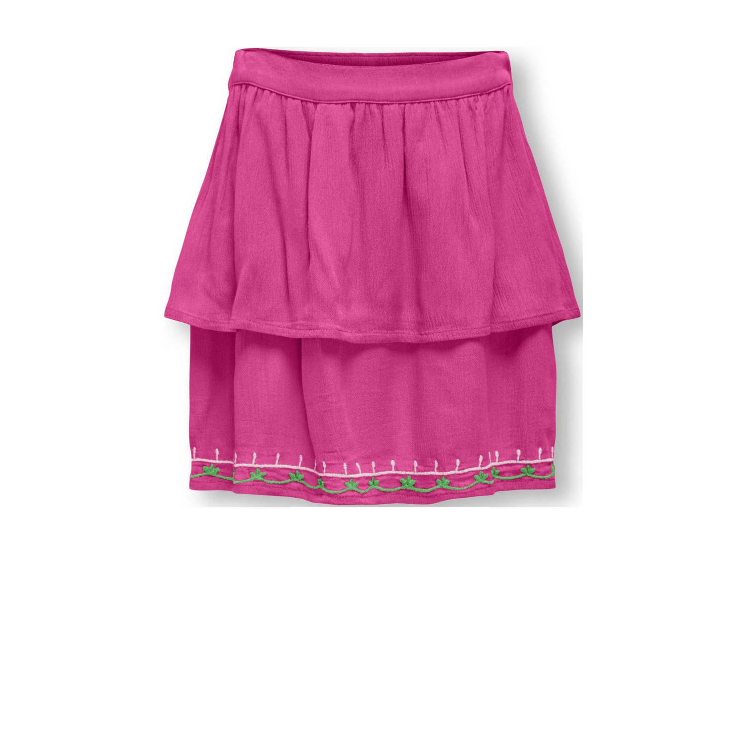 Only KIDS GIRL rok KOGADA fuchisa Roze Meisjes Viscose Effen 128