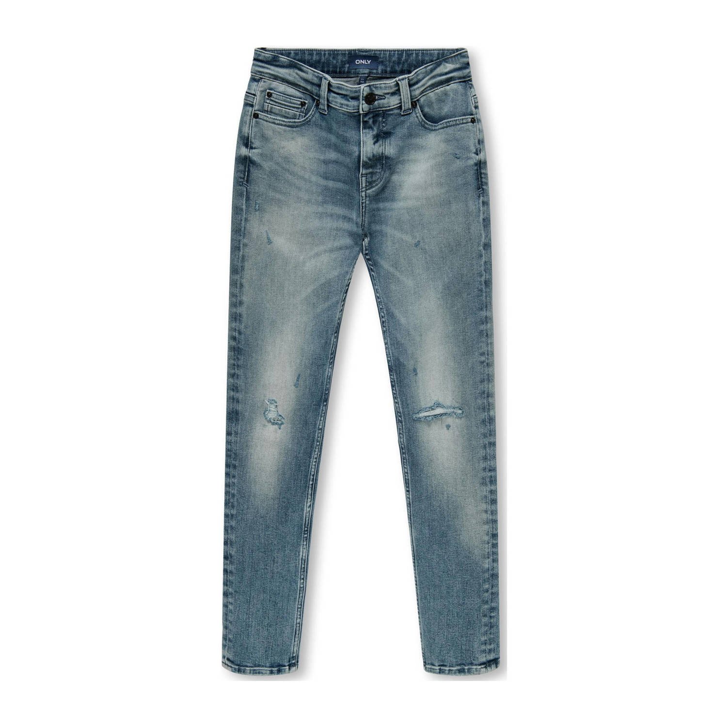 Only KIDS BOY slim fit jeans KOBROPE JAX bright blue denim Blauw Jongens Stretchdenim 116