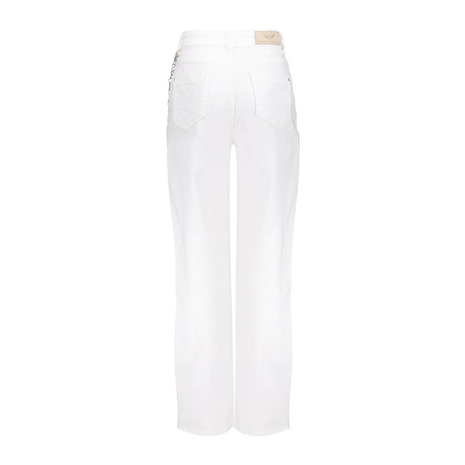 Frankie&Liberty straight leg jeans wit