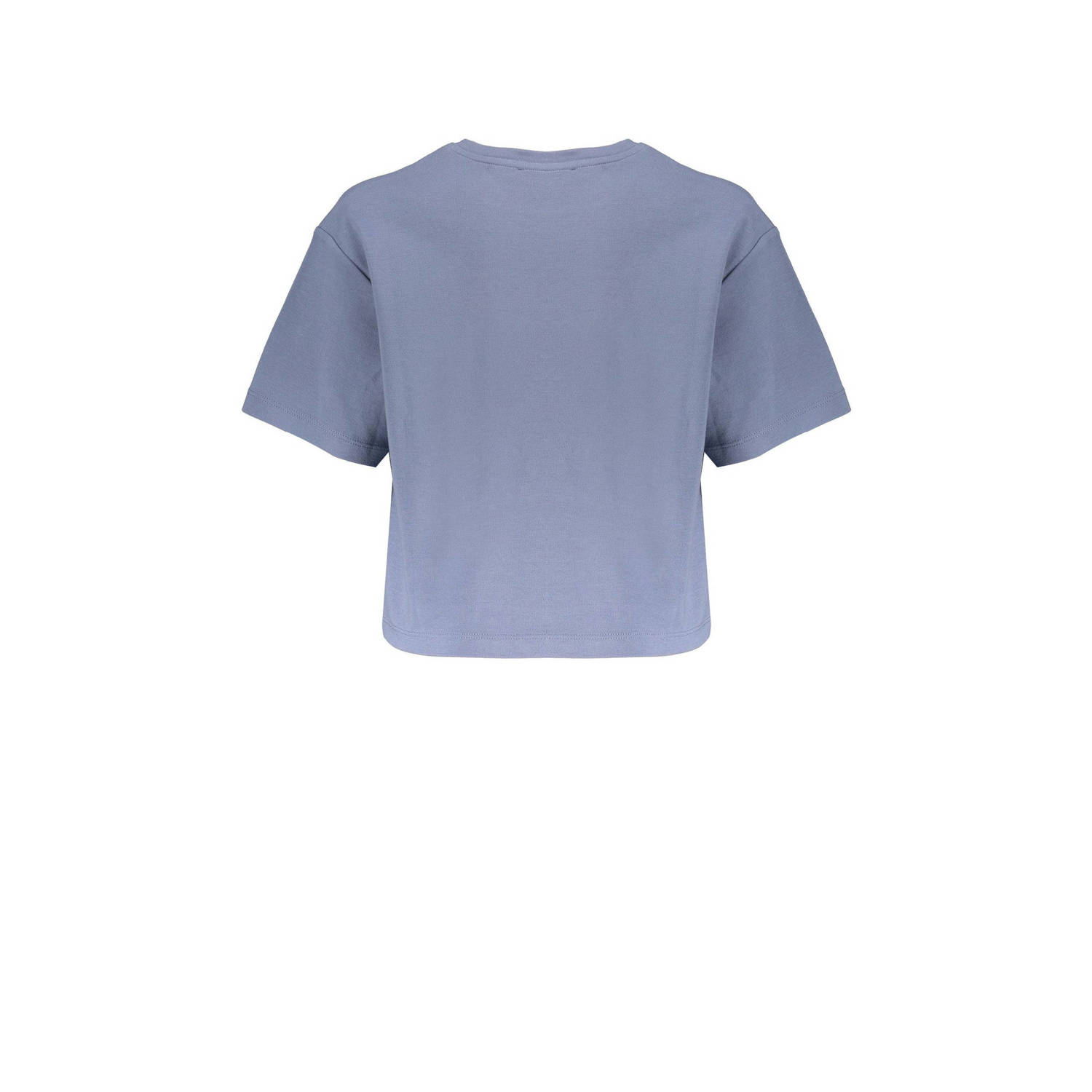 Frankie&Liberty T-shirt met tekst blauw