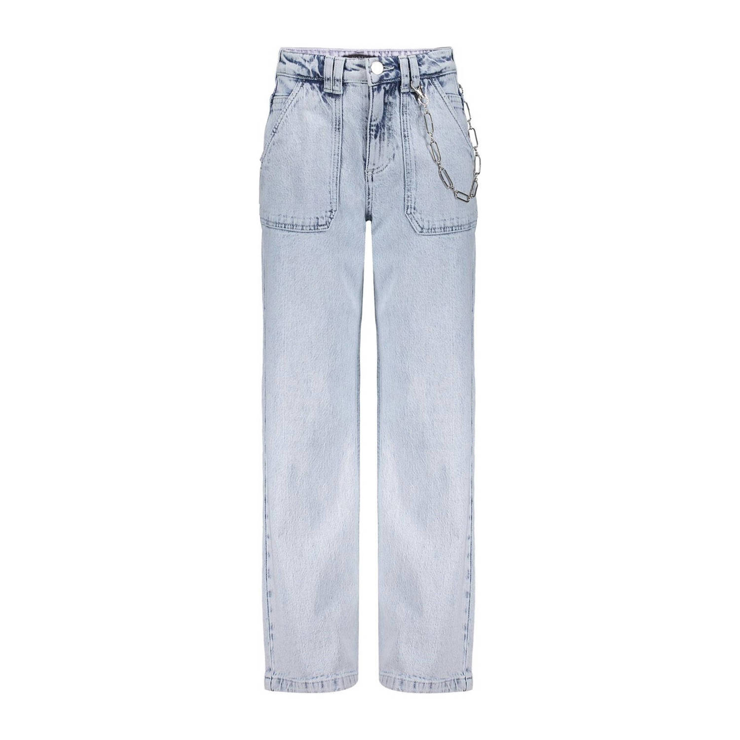 FRANKIE & LIBERTY Meisjes Jeans Frankie Straight Leg Lichtblauw