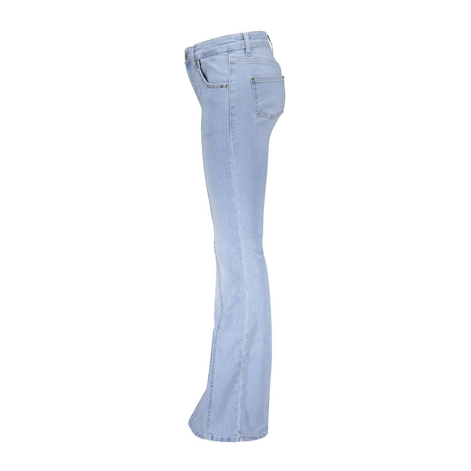 Frankie&Liberty flared jeans light blue denim