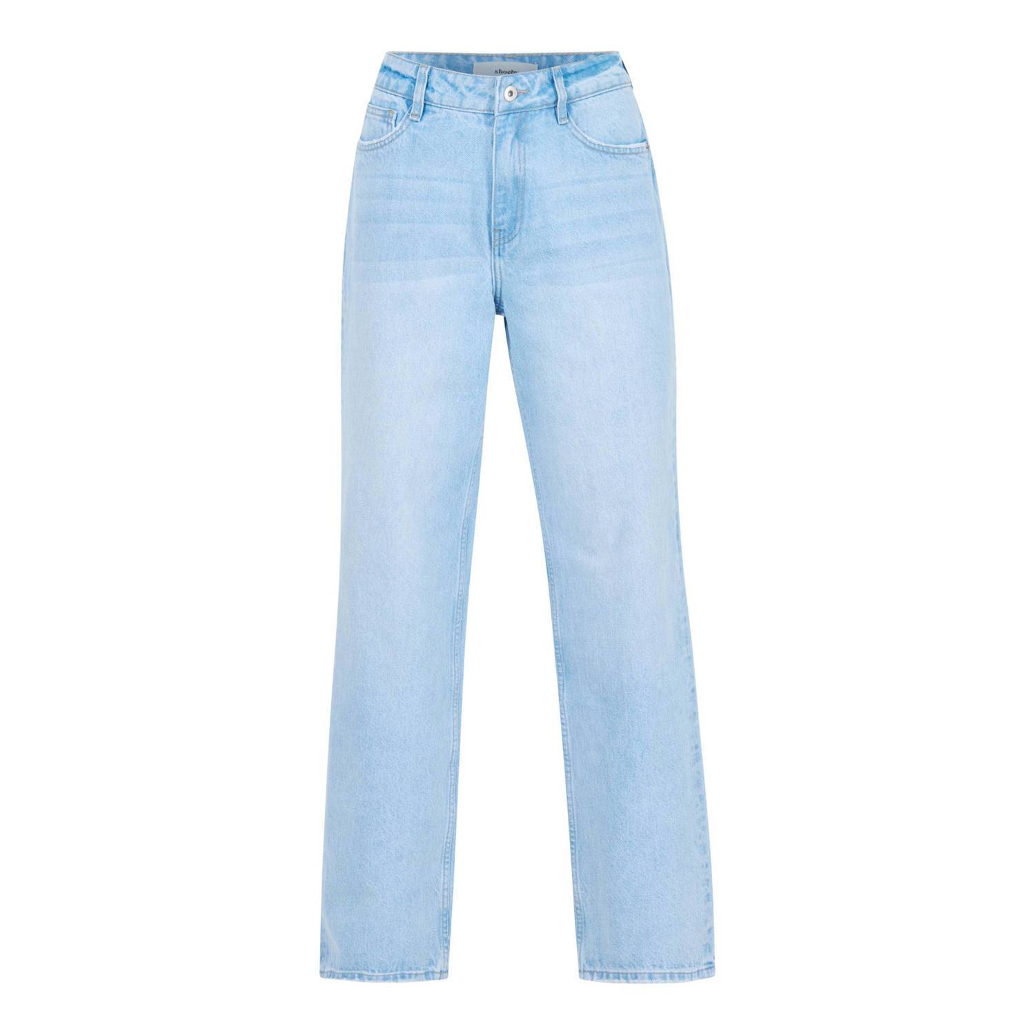 Shoeby high waist loose jeans light blue denim