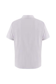 thumbnail: Mexx regular fit polo PETER met ingebreid patroon lila