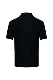 thumbnail: Mexx regular fit polo PETER met ingebreid patroon zwart