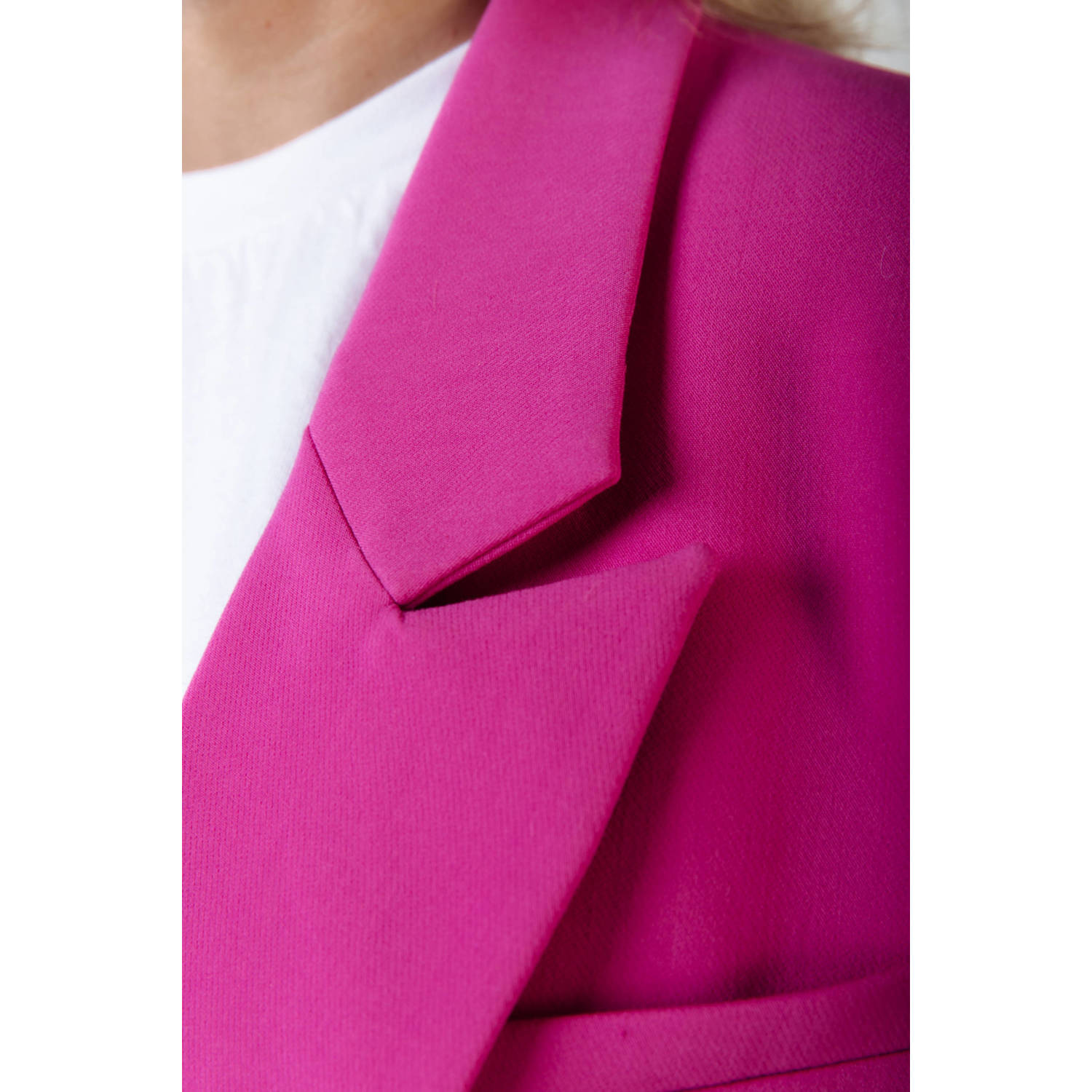 Colourful Rebel rechtvallende blazer Rikki fuchsia