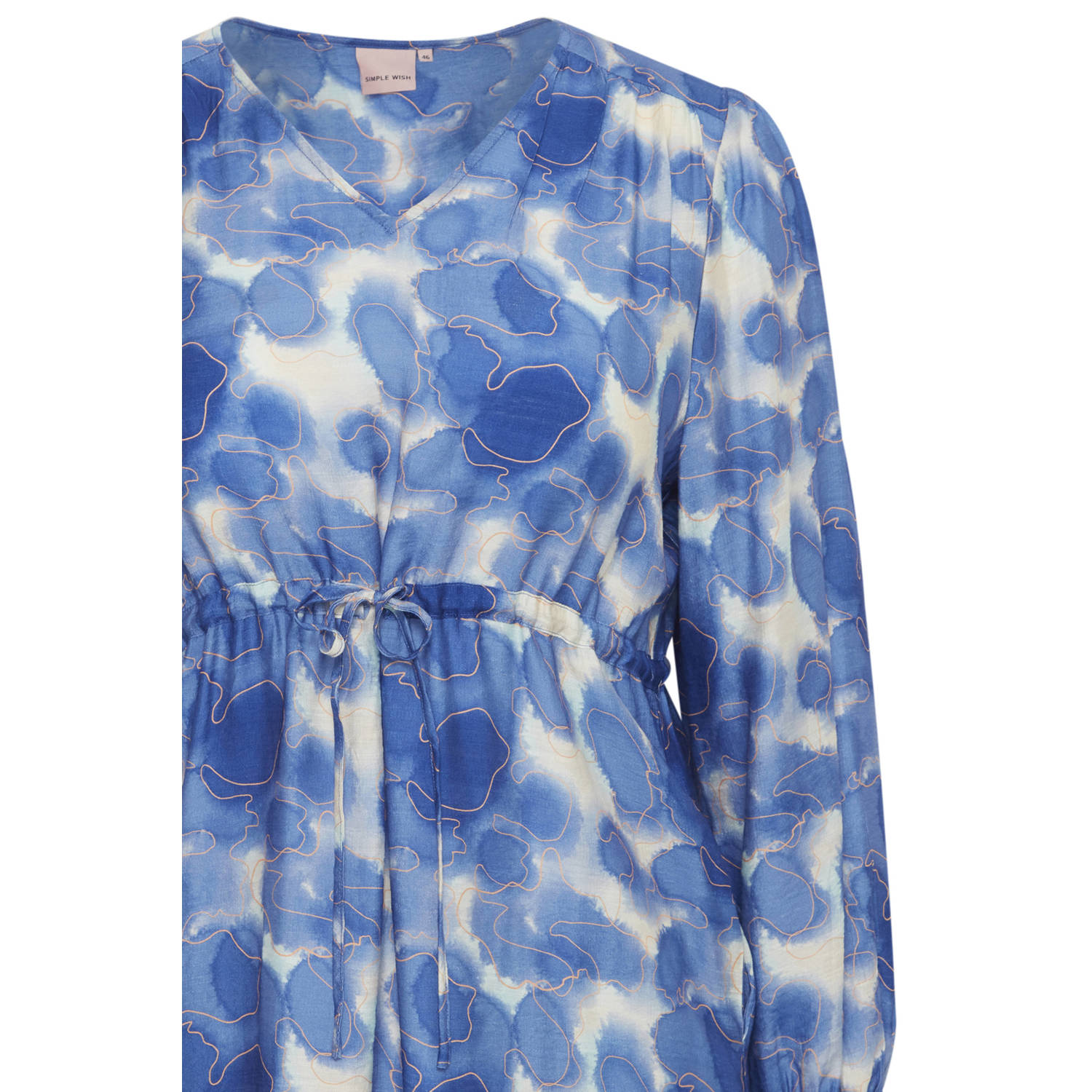 Simple Wish jurk met all over print