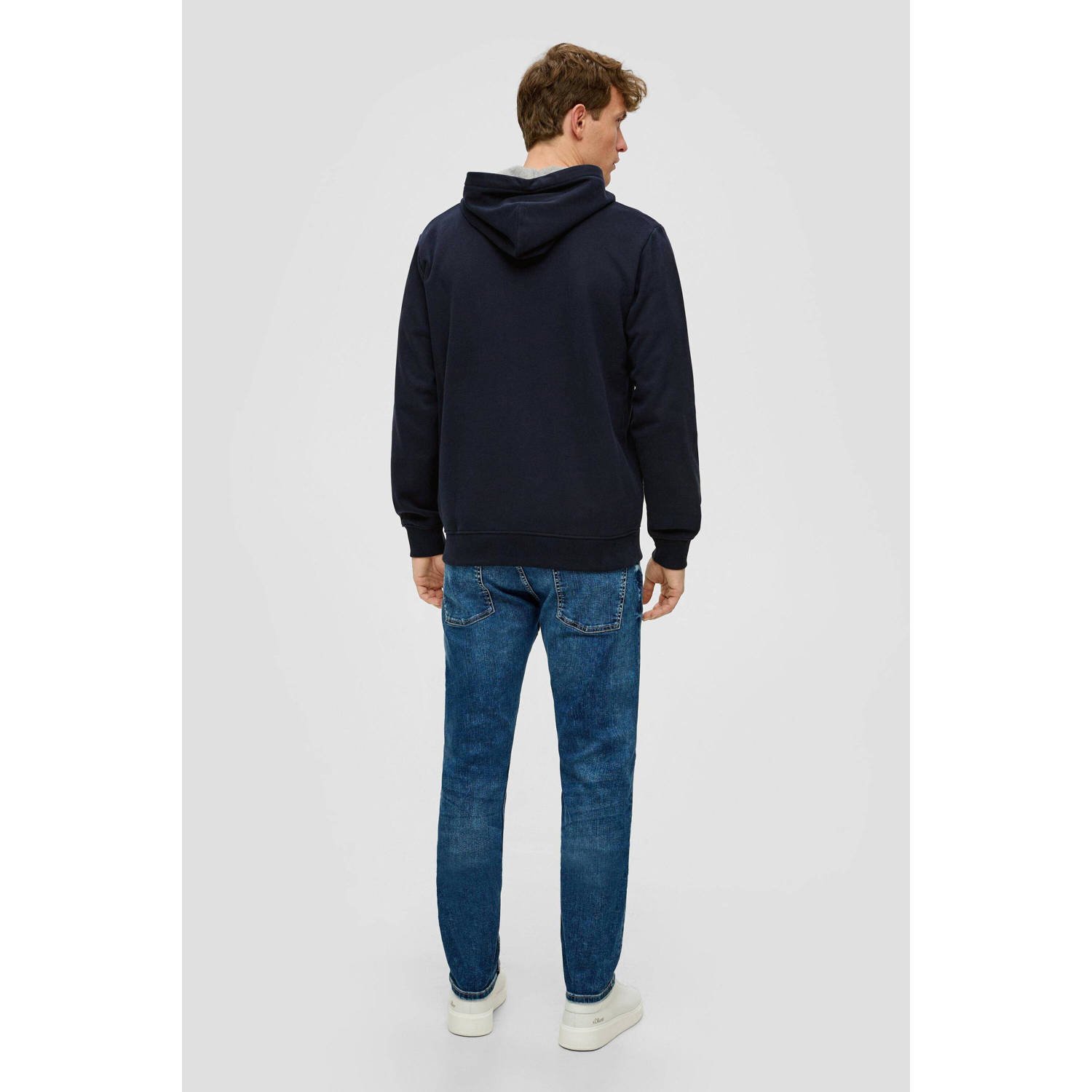 s.Oliver sweatvest donkerblauw