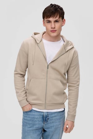 sweatvest beige