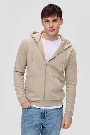 sweatvest beige