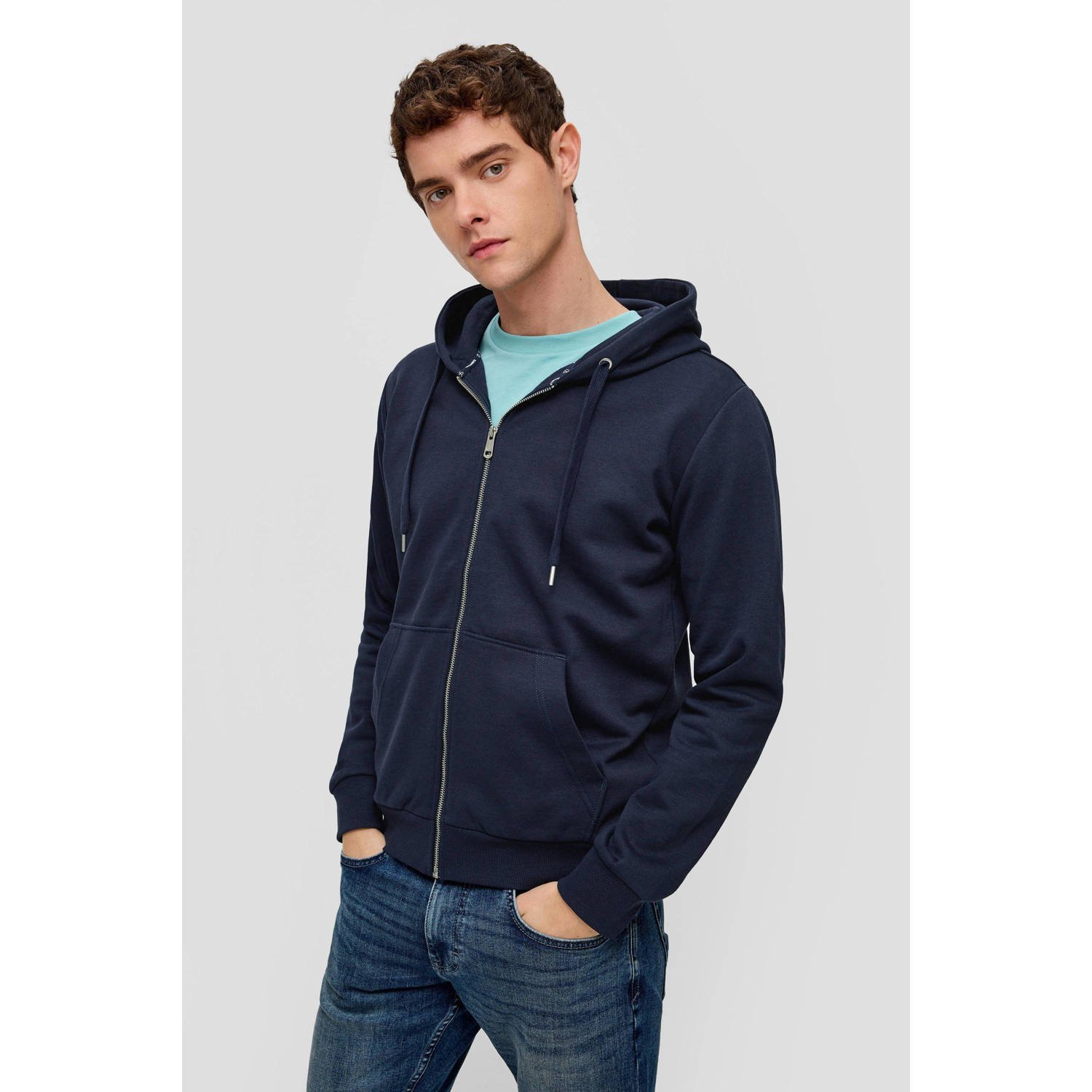 Q S by s.Oliver sweatvest marine