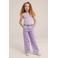 WE Fashion ribgebreide  top slate purple
