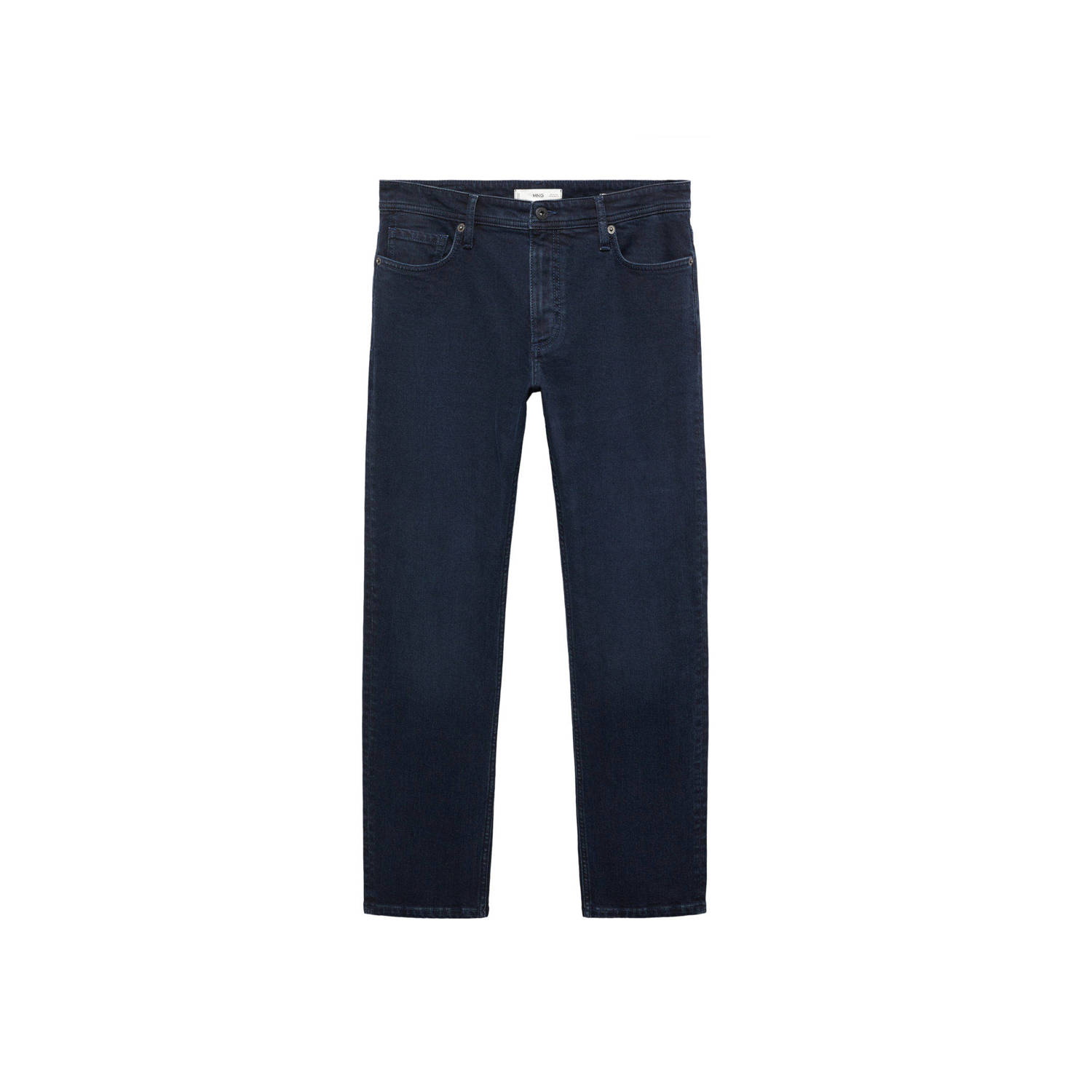 Mango Man slim fit jeans changeant blauw