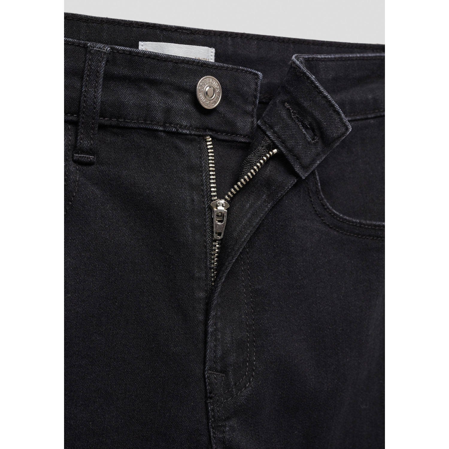 Mango Kids skinny jeans black denim