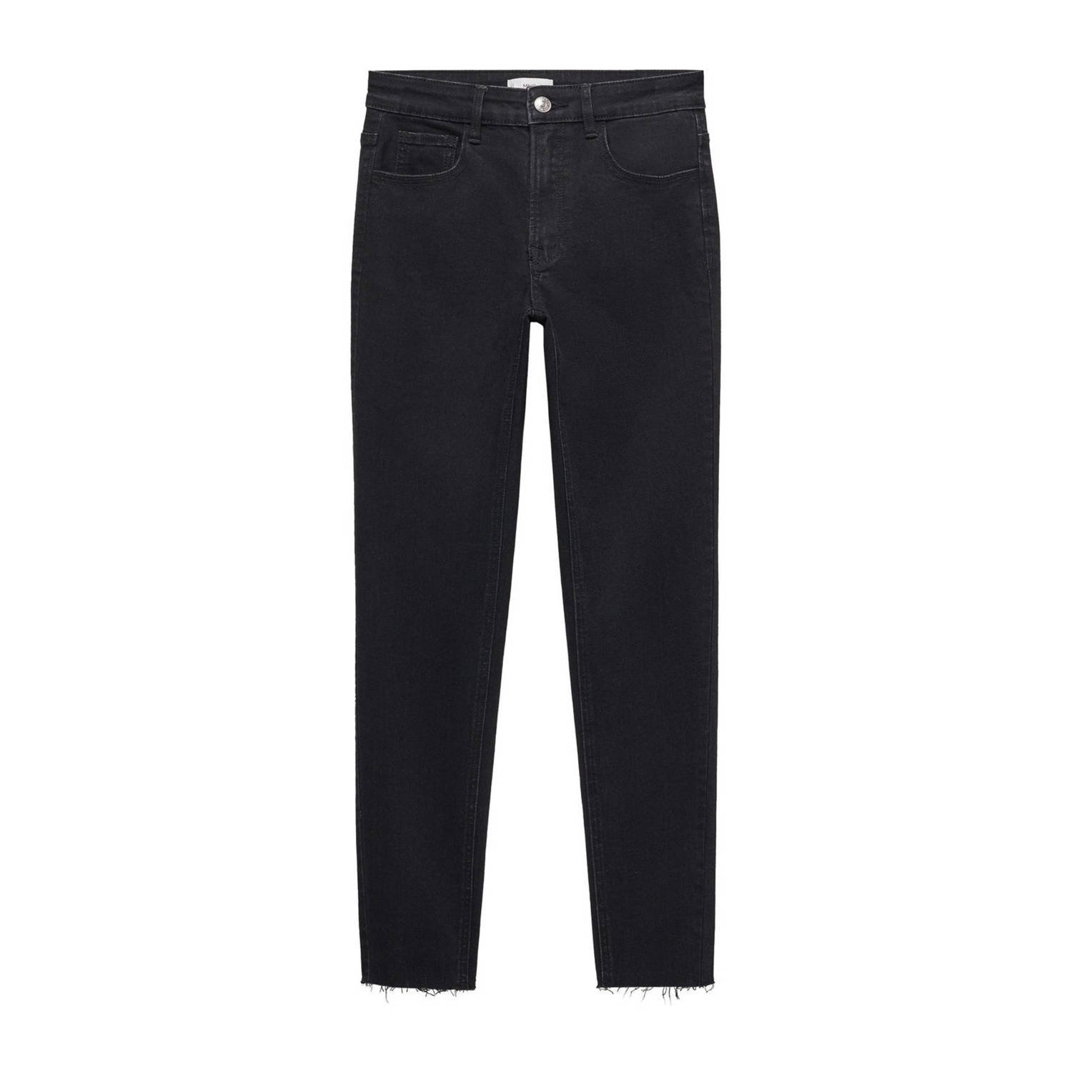 Mango Kids skinny jeans black denim