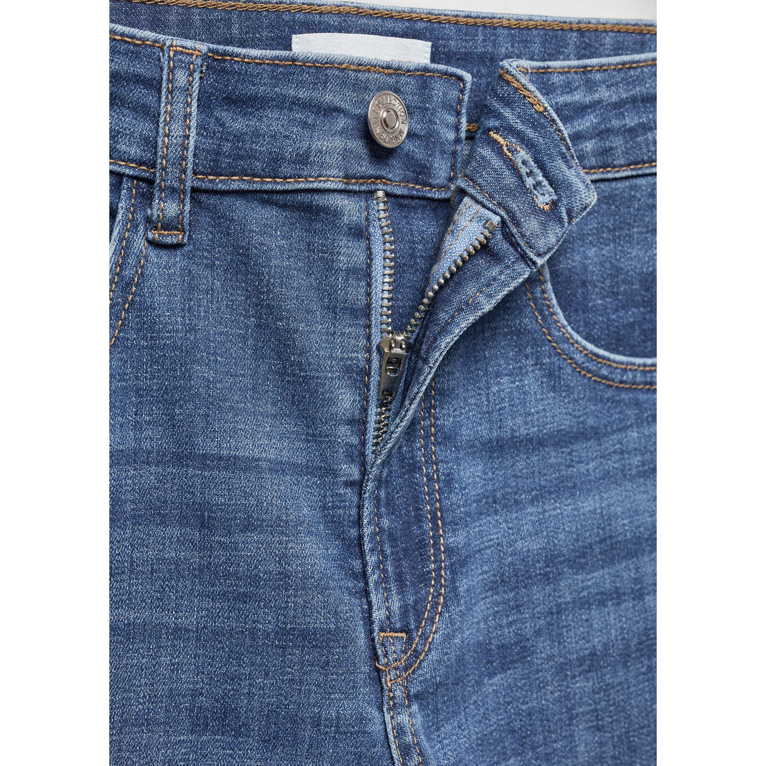 Mango Kids skinny jeans medium blue denim