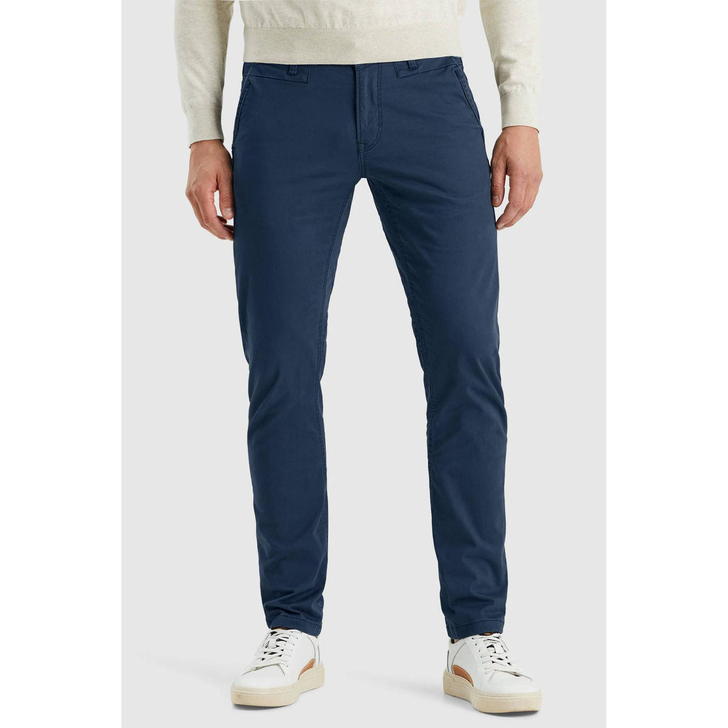 PME LEGEND Heren Broeken Twin Wasp Chino Left Hand Stretch Twill Blauw