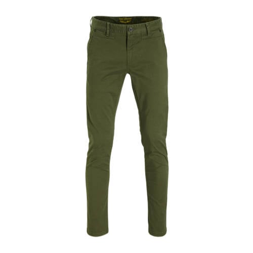PME Legend tapered fit chino american classics donkergroen