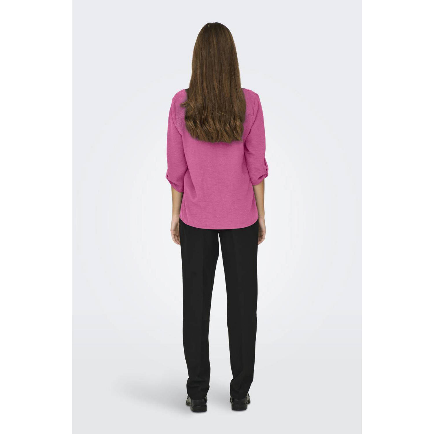 JDY satijnen blousetop DIVYA roze