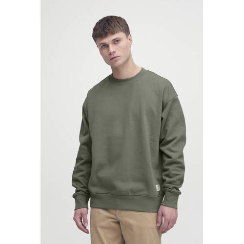 Solid sweater SDLenz olijfgroen afbeelding