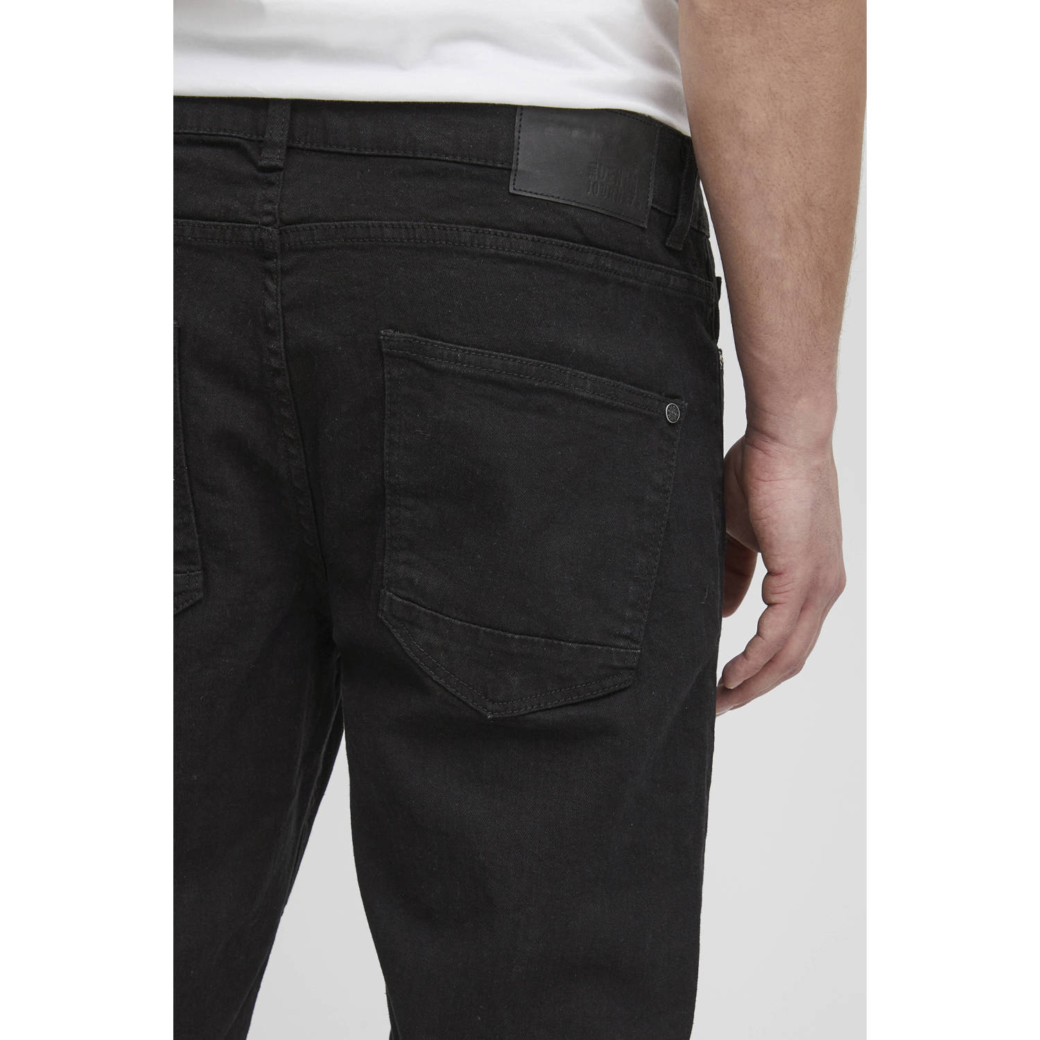 Solid regular fit jeans SDRyder black denim