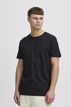regular fit T-shirt zwart