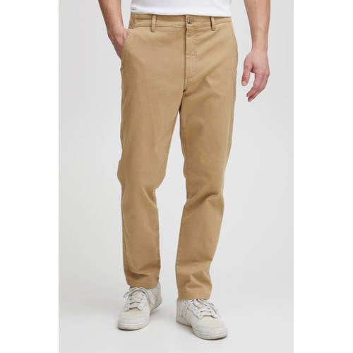 Solid regular fit chino SDErico Filip zand afbeelding