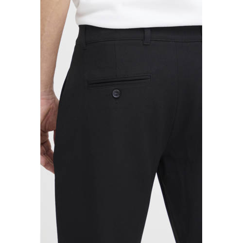Solid slim fit chino TOFrederic zwart afbeelding