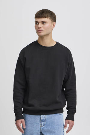 sweater met logo zwart