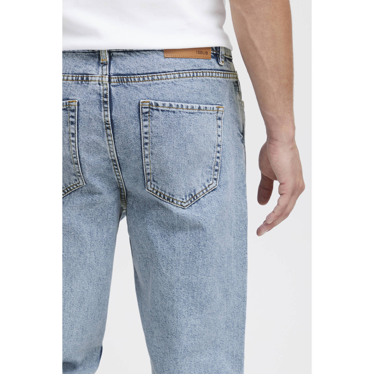 Solid regular fit jeans Dylan blue dnm