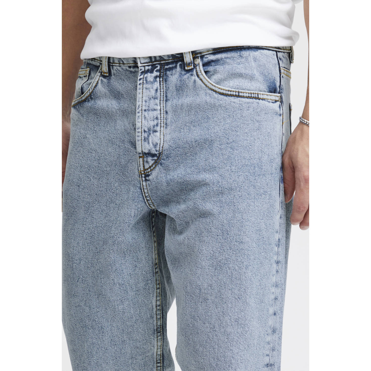 Solid regular fit jeans Dylan blue dnm