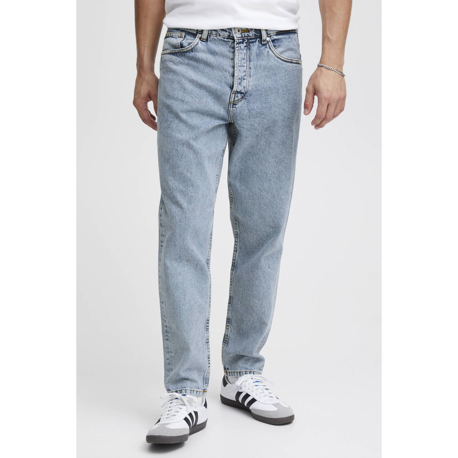 Solid regular fit jeans Dylan blue dnm