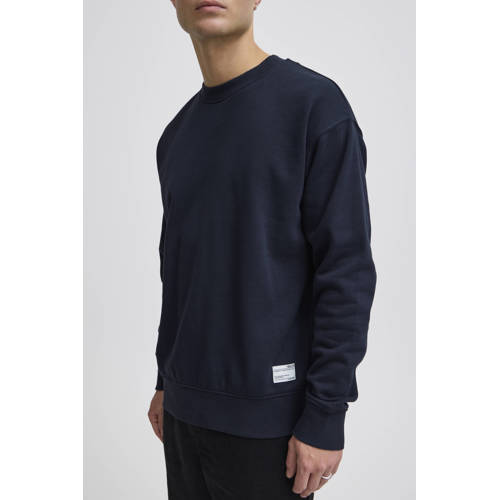 Solid sweater SDLenz donkerblauw afbeelding