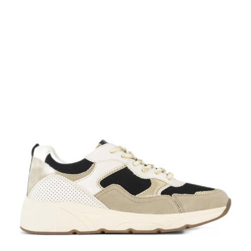 Graceland chunky sneakers zwart/beige afbeelding