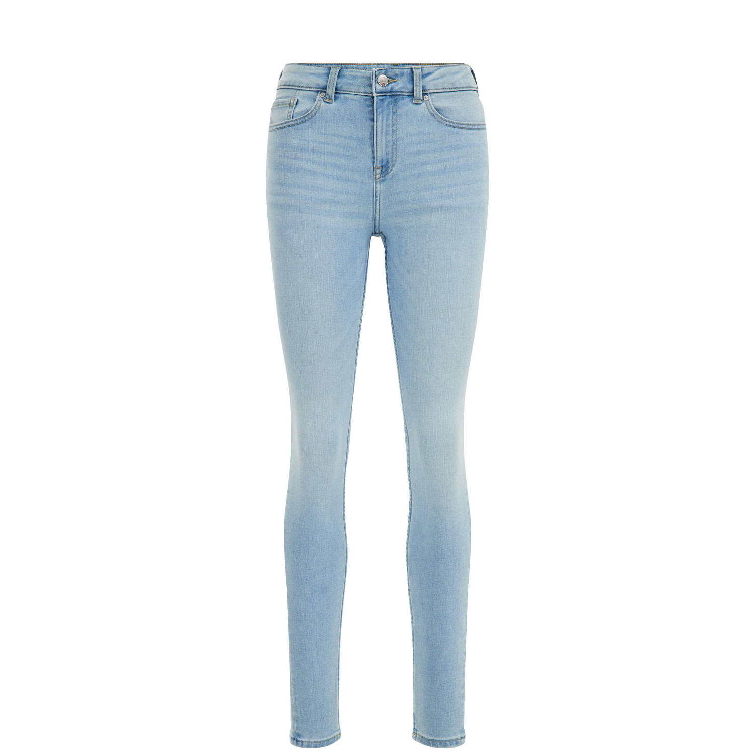 WE Fashion Blue Ridge skinny jeans light blue denim