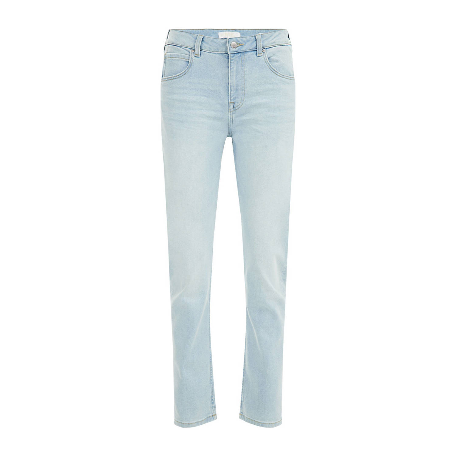 WE Fashion Blue Ridge tapered jeans light blue denim