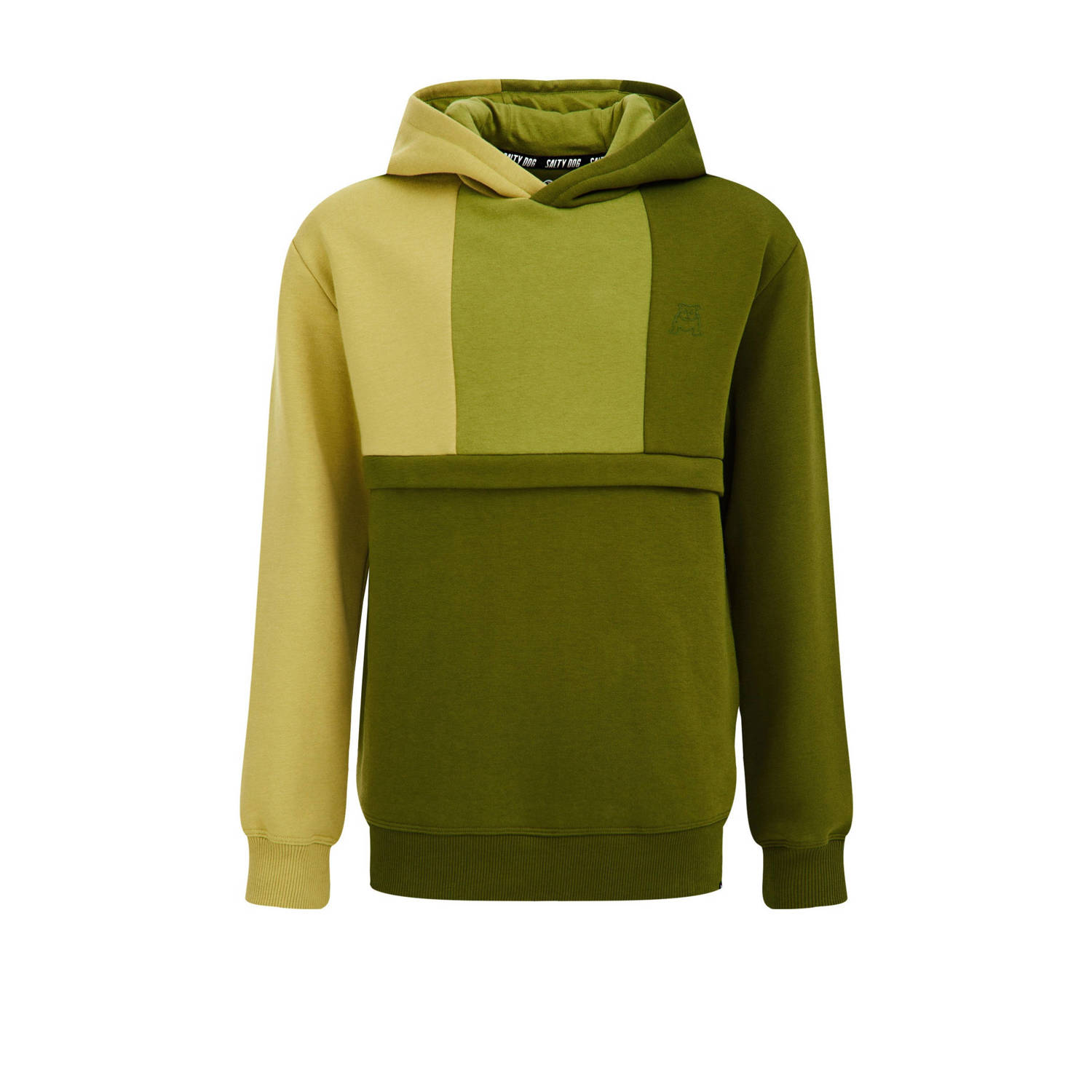 WE Fashion hoodie groen Sweater Meerkleurig 134 140